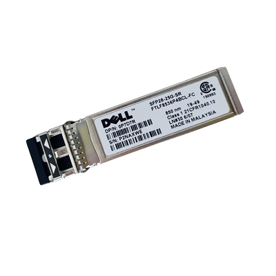 Transceptor FTLF8536P4BCL-FC de Dell 25Gb/s SFP+