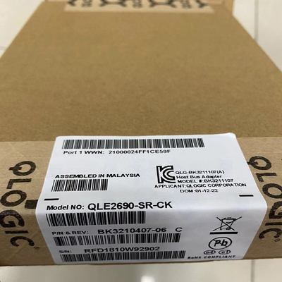 SÊNIOR portuário de PCIe Gen3 X8 do adaptador de Qlogic QLE2690 16Gb modo do LC do único FC HBA multi ótico