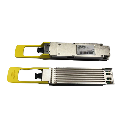 Equipamento de Fibra Óptica Arista QDD-400G-VSR4 400GBASE-VSR4 Transceptor Óptico Pluggable até 50m com Tecnologia CPO