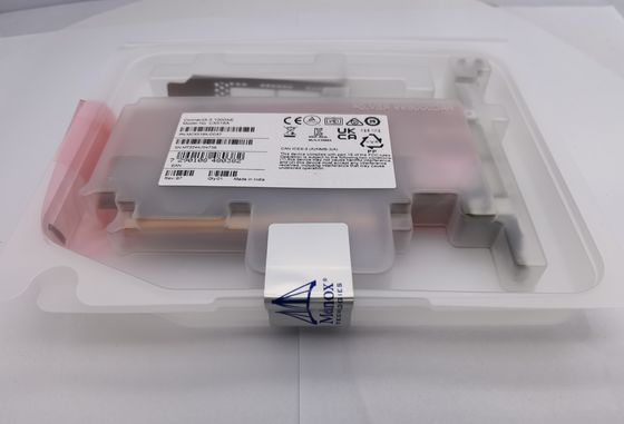 Mellanox MCX516A-CCAT ConnectX-5 EN 100GbE Dual-Port QSFP28 PCIe3.0 X 16 Interface Card Suporte Alto e Baixo Conectividade de Fibra Óptica 4G