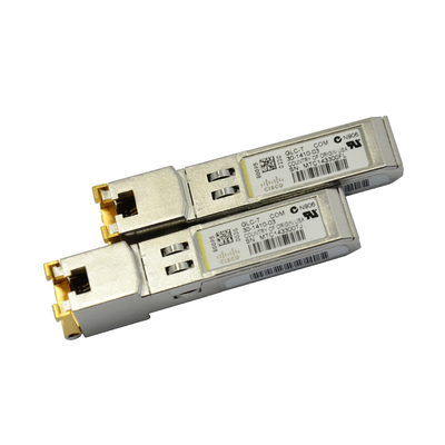 Transceptor 1000base T 100M das redes GLC-T do cobre de Cisco SFP 1G