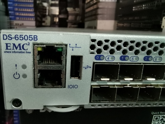 compatibilidade eletrónica portuária ativa Connectrix DS 6505B de DELL do interruptor do SAN de brocado de 16Gb SFP+ 8