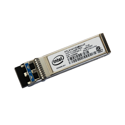 Transceptor Intel FTLX1471D3BCV-IT da fibra do único modo de SFP 1310nm 10km