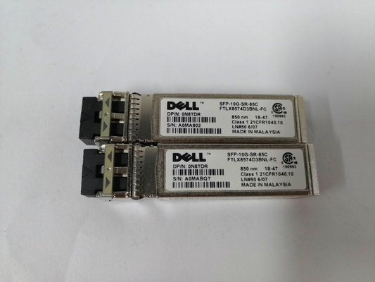 SÊNIOR 850nm 300m LC frente e verso de 0N8TDR Dell Transceiver SFP+ 10GbE