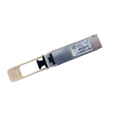 Módulo ótico de Cisco QSFP-100G-SR4-S 10-3142-01 QSFP28 100G SR4 100m OM4 MMF com o conector MPO-12