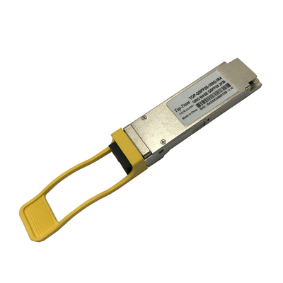 Fibra ótica do único modo do transceptor QSFP28 1310nm de CWDM4 100G 2KM