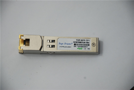 Gigabit Ethernet Fortinet FG-TRAN-GC compatível cobre RJ45 SFP 100m