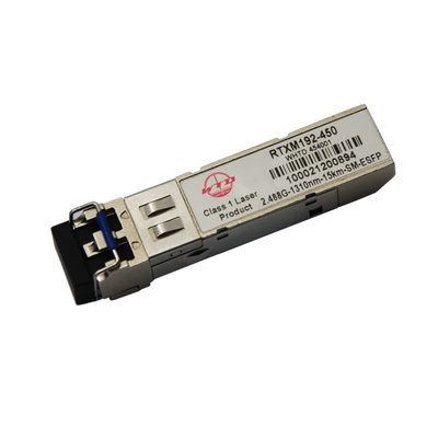 Transceptor ótico 40km da fibra de WTD RTXM191-450 ESFP 1.25G 1310nm
