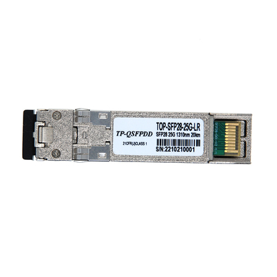 Transceptor multimodo ótico do módulo 25G SFP28 LR 1310nm de CPAC-TR-25LR-ADP