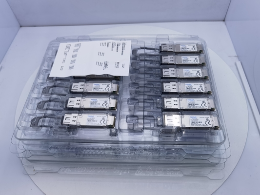 Transceptor ótico de Finisar FTL4S1QE2C SWDM4 QSFP+ para os ethernet 40G sobre MMF frente e verso
