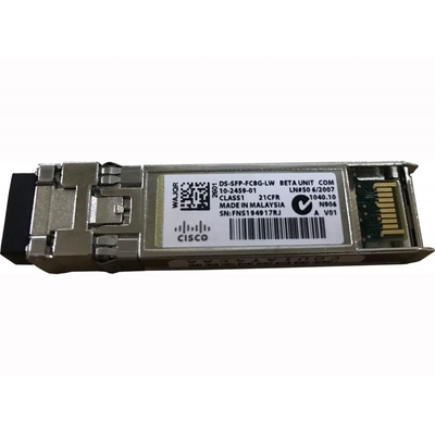 Sistema ótico do comprimento de onda longo dos módulos do canal SFP+ da fibra de Cisco 8Gbps DS-SFP-FC8G-LW