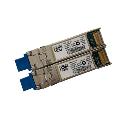 Módulos óticos SFP-10G-ZR do conector duplo do único modo SFP+10 Gigabit Ethernet