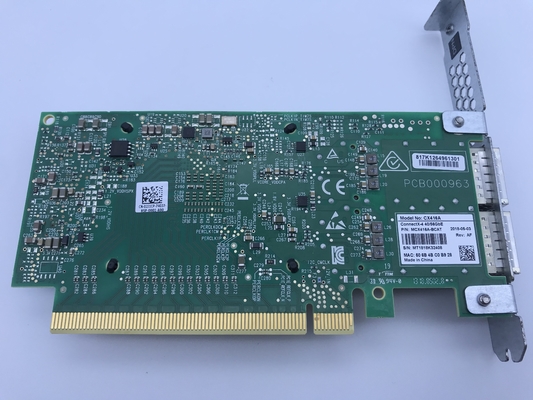 Adaptador QSFP28 PCIe3.0 X16 portuário duplo de Mellanox MCX416A-BCAT 40/56GbE
