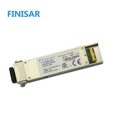 Transceptor ótico de Finisar FTLX8511D3 850nm XFP para ethernet de 10GBASE-SR/interruptor 10G