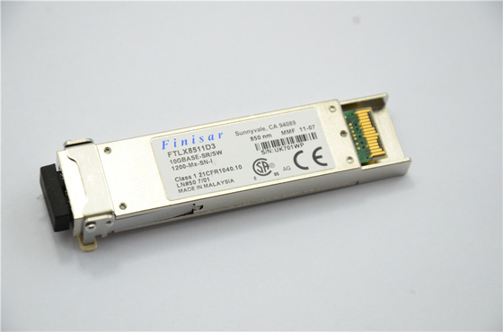 Transceptor ótico de Finisar FTLX8511D3 850nm XFP para ethernet de 10GBASE-SR/interruptor 10G