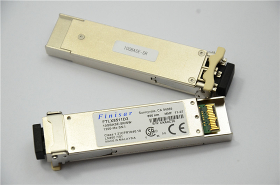 Transceptor ótico de Finisar FTLX8511D3 850nm XFP para ethernet de 10GBASE-SR/interruptor 10G