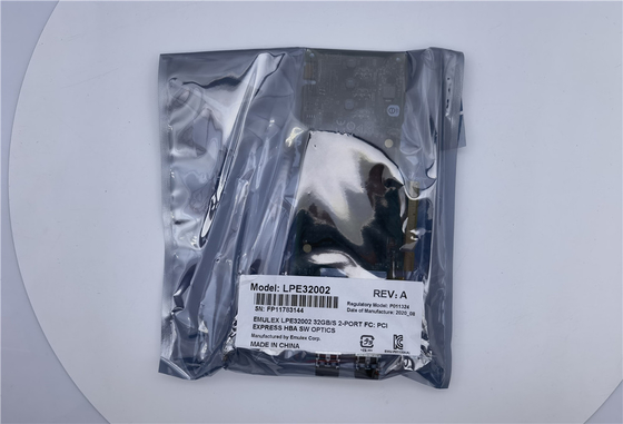 Canal portuário duplo Adapte LP da fibra de EMULEX LightPulse LPE32002-M2 LPE32002 32Gb Pcie 3,0