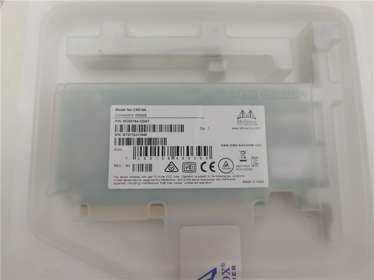 Adaptador de rede portuário duplo QSFP28 de Mellanox MCX516A-CDAT 100GbE ConnectX-5 CX516A