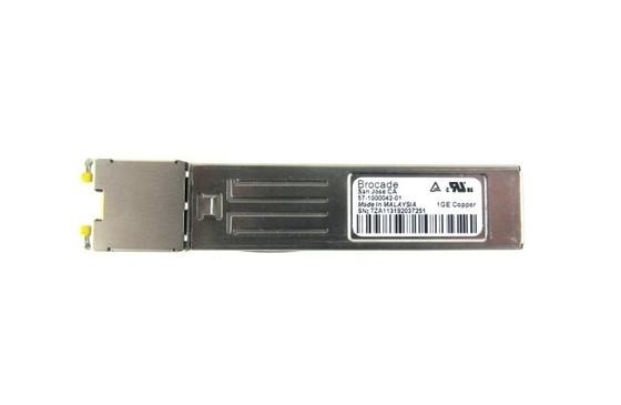 Módulo ótico do cobre 1000BSAE-T RJ45 do transceptor 1G de brocado 57-1000042-01 XBR-000190 SFP