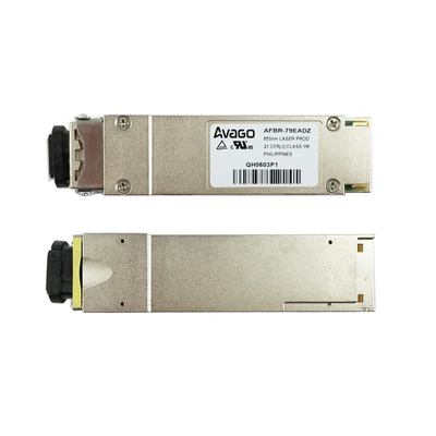 tipo ótico de Avago do módulo da fibra multimodo de 40G QSFP+ SR4 850nm 150m MTP/MPO