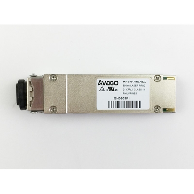 tipo ótico de Avago do módulo da fibra multimodo de 40G QSFP+ SR4 850nm 150m MTP/MPO