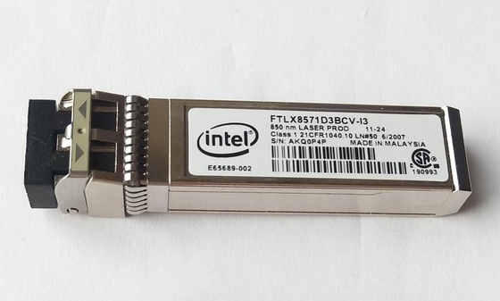 Módulo ótico do transceptor de InteI FTLX8571D3BCV-I3 10GBASE-SR 850nm SFP+