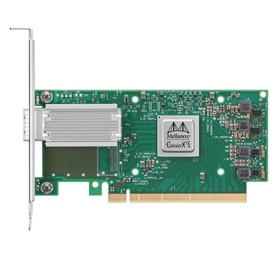 Cartão dos ethernet do porto PCIe3.0 X16 ConnectX-5 de NVIDIA Mellanox MCX515A-CCAT 100GbE QSFP28