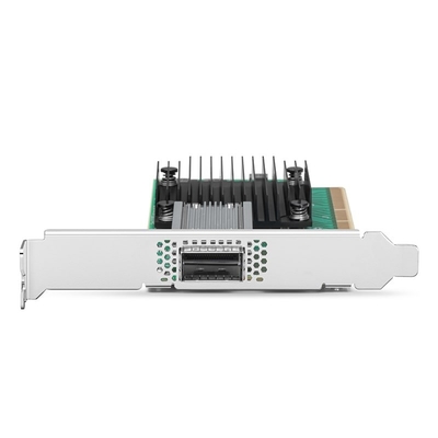 Cartão dos ethernet do porto PCIe3.0 X16 ConnectX-5 de NVIDIA Mellanox MCX515A-CCAT 100GbE QSFP28