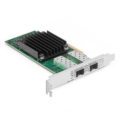 Porto duplo do cartão de Mellanox MCX512A-ACAT CX512A ConnectX-5 10/25GbE SFP28 PCIe