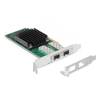 Porto duplo do cartão de Mellanox MCX512A-ACAT CX512A ConnectX-5 10/25GbE SFP28 PCIe