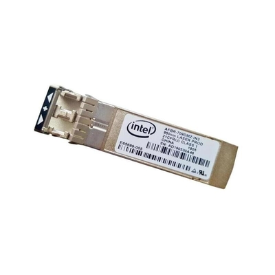 Módulo ótico frente e verso do transceptor de Intel AFBR-709DMZ-IN3 SFP+ 10Gb 850nm LC