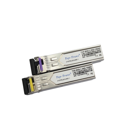 Transceptor simples de Cisco GLC-BX120-U 1.25G BIDI SFP 1490nm 1550nm 120km SMF LC