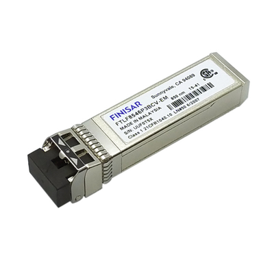 Transceptores da fibra ótica de Finisar 14.025Gb/S 850nm MMF para ethernet e canal da fibra