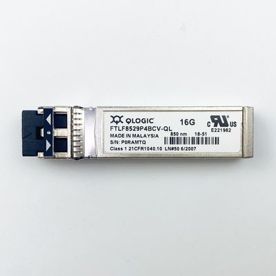 Módulo ótico Qlogic FTLF8529P4BCV-QL do transceptor do canal 850nm SFP+ da fibra 16GB