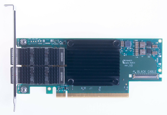 NIC do adaptador de Mellanox MCX653106A-ECAT HPE P24249-001 InfiniBand HDR 100GbE QSFP56 PCIe