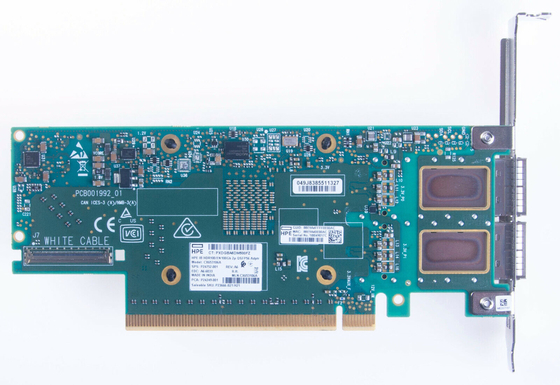 NIC do adaptador de Mellanox MCX653106A-ECAT HPE P24249-001 InfiniBand HDR 100GbE QSFP56 PCIe