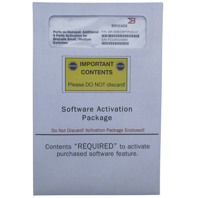 16 QSFP movem o brocado por encomenda XBR-G6MIDR16QFLEX-32G da licença da VAGEM