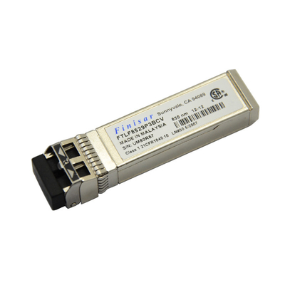 Finisar FTLF8529P3BCV 16GB Fibre Channel Transceiver Module para 850nm LC SFP+ duplex Connector