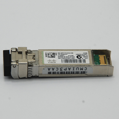 Interruptor 850nm 100m LC do canal da fibra do módulo 32Gbps do transceptor de DS-SFP-FC32G-SW 10-3206-01 SFP+