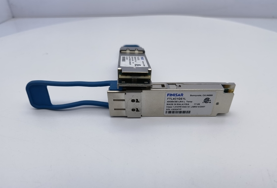 Duplex LC da fibra 1310nm 10km da manutenção programada do módulo 40GBase-LR4 do transceptor de Finisar FTL4C1QE1L QSFP+