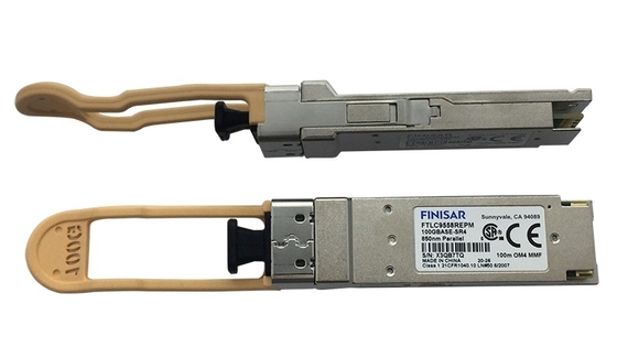 FTLC9558REPM MPO 100g Qsfp28 Módulo 100GBASE-SR4 850NM 100M MMF MTP / MPO-12 DDM DOM