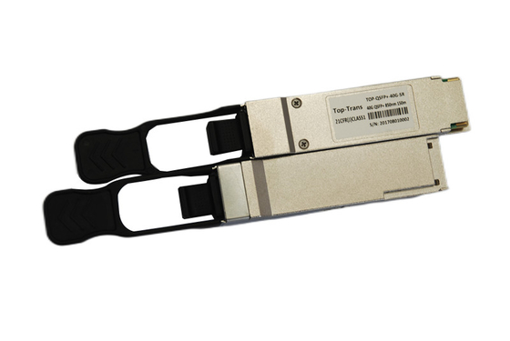 Modulo óptico QSFP-40G-SR4 compatível 40GBASE-SR4 QSFP+ 850nm 150m Transceptor MTP/MPO