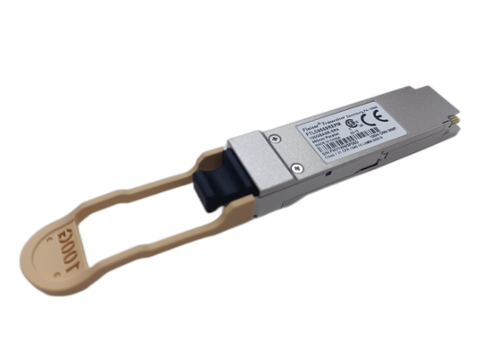 Transceptor de 100G QSFP28 SR4 MPO-12 100m OM4 MMF com DDM