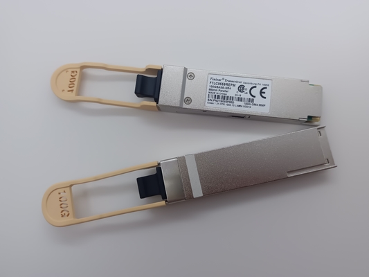 Transceptor de 100G QSFP28 SR4 MPO-12 100m OM4 MMF com DDM