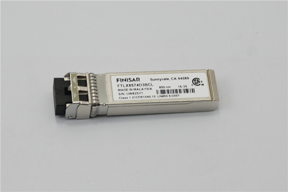 Modulo de transmissor óptico FTLX8571D3BCL 10Gb/s 850nm Multimode Datacom SFP+