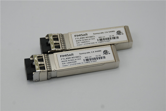 Modulo de transmissor óptico FTLX8571D3BCL 10Gb/s 850nm Multimode Datacom SFP+