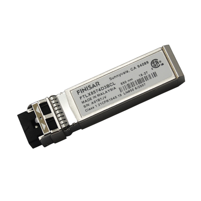 Modulo de transmissor óptico FTLX8571D3BCL 10Gb/s 850nm Multimode Datacom SFP+