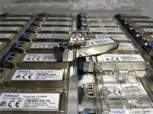Modulo de transmissor óptico LC FTLF1436P3BCL Duplex SMF 1310nm Band 25.78 Gb/s