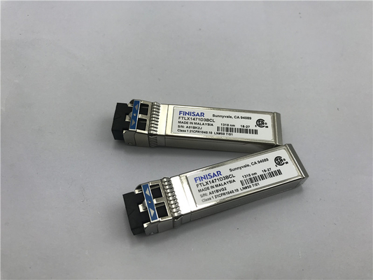 Modulo FTLX1471D3BCV original Finisar 10G Dual Rate10km SFP+ 10km SFP+ Transceptor Óptico