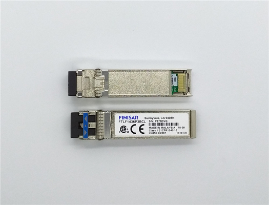 Modulo duplex FTLF1436P3BCL original da Finisar SMF 1310nm Band 25.78 Gb/S